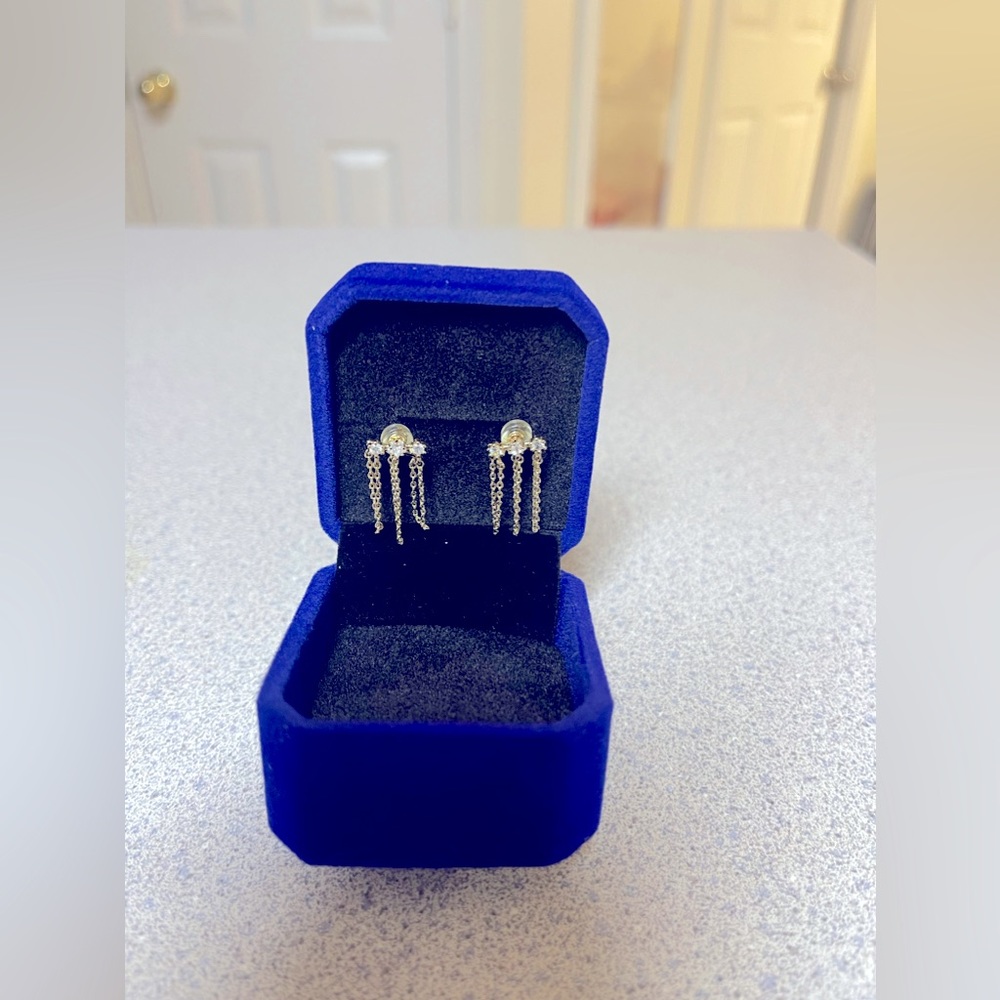 Gold plated cubic zirconia (set)